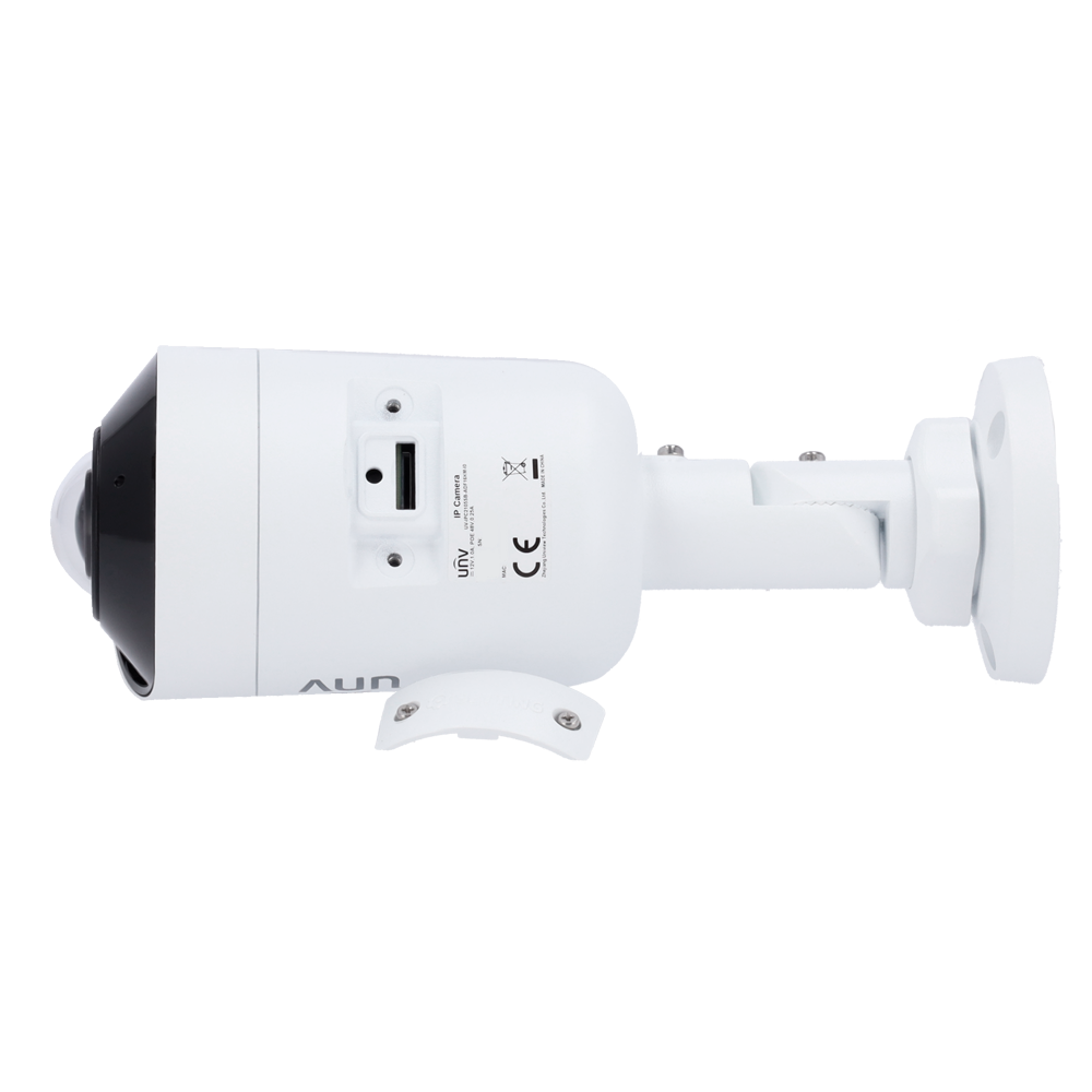 Caméra IP 5 Megapixel - Gamme Prime - Objectif 1.6 mm / Grand angle intelligent - IR LEDs portée 20 m | Audio et alarmes - Algorithme IA | évite les fausses alarmes - Interface WEB, CMS, Smartphone et NVR