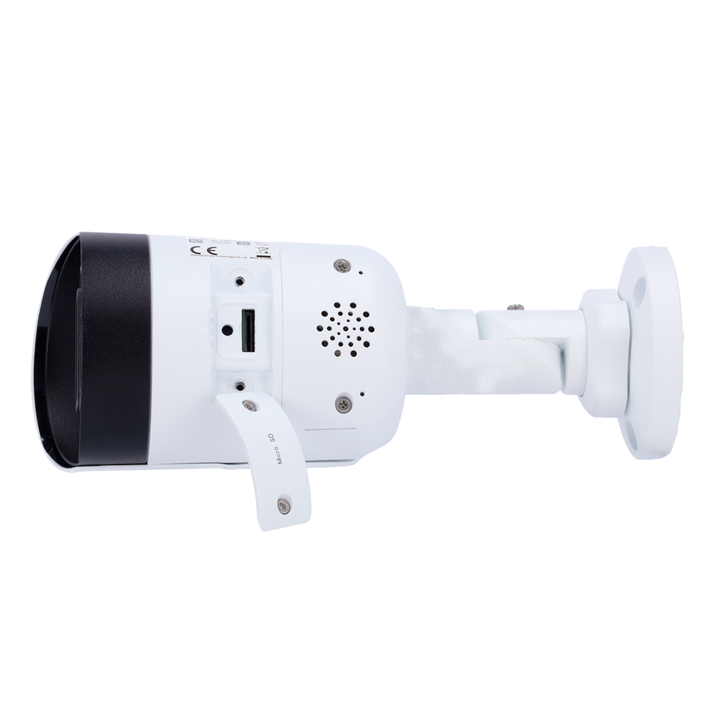 Caméra IP 4 Megapixel - Gamme Prime - Objectif 2.8 mm / WDR - LED IR Portée 30 m | Lumière blanche portée 30 m ColorHunter - Interface WEB, CMS, Smartphone et NVR