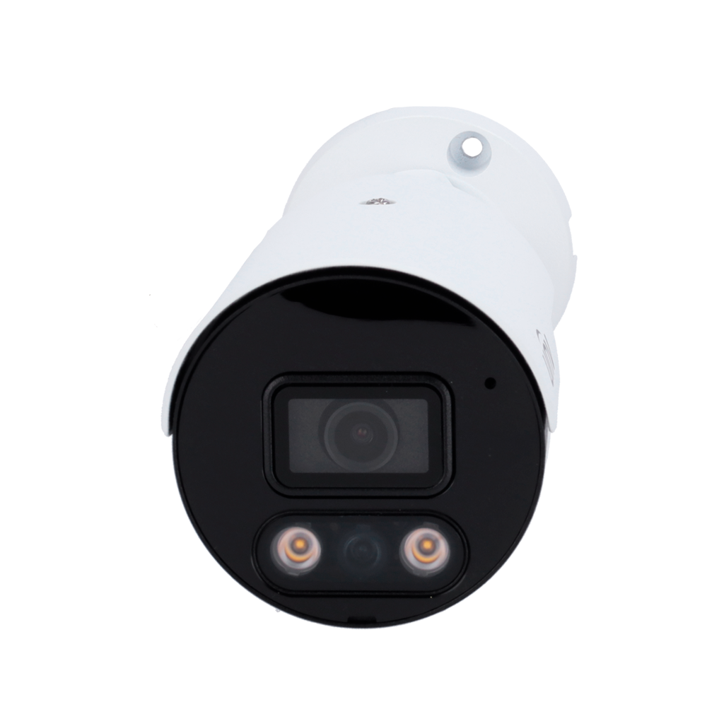 Caméra IP 8 Megapixel - Gamme Prime - Objectif 2.8 mm / WDR - Portée des LED IR 30 m | Dissuasion active - Algorithme IA | évite les fausses alarmes - Interface WEB, CMS, Smartphone et NVR