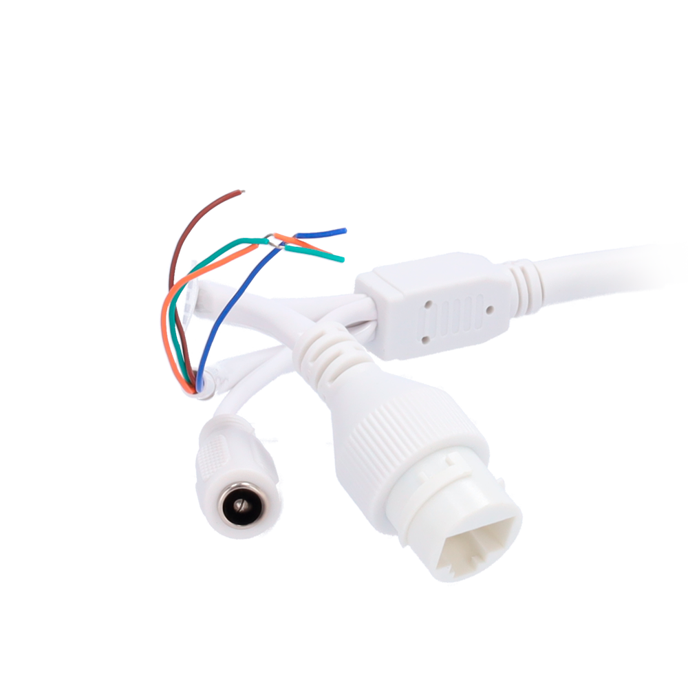 Caméra IP 4 Megapixel - Gamme Prime - Objectif 4 mm / WDR - Portée des LEDs IR 80 m | Microphone intégré - Algorithme IA | évite les fausses alarmes - Interface WEB, CMS, Smartphone et NVR