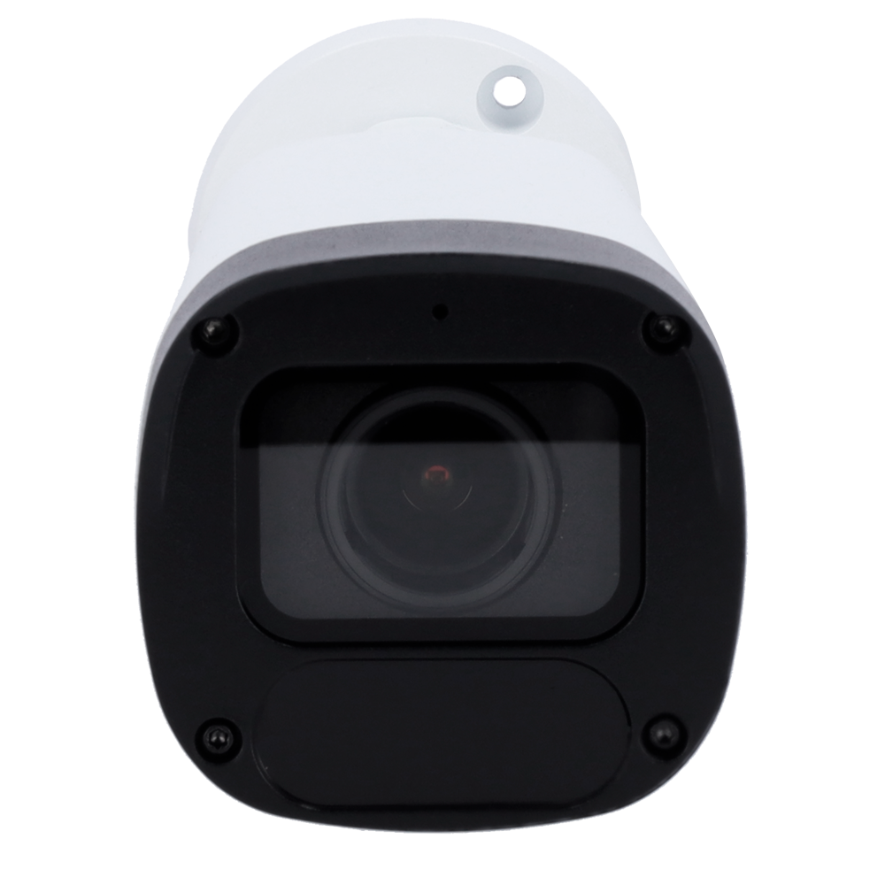 Caméra Bullet IP 1/3" Gamme Easy , Progressive Scan CMOS 4 Megapixel (2688x1520) Objectif 2.8-12 mm VF 0 Lux  IR Portée 50 m True WDR 120dB Compression Ultra265/H.265/H.264