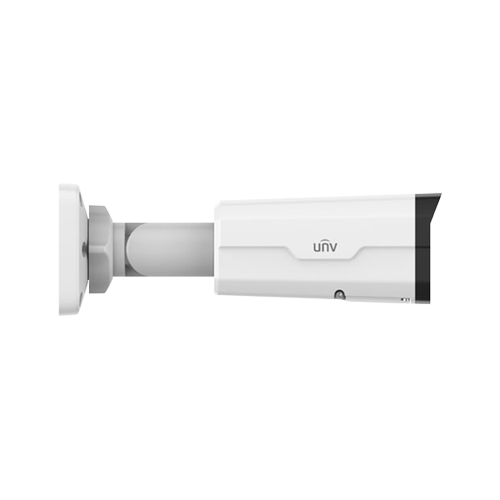 Caméra Tube IP-HD Blanche 4K Capteur 1/2,5" CMOS 8 MP Résolution Max 3840x2160px Objectif 2.8~12mm Infrarouge Max 50 mètres Ultra 265/H264/MJPEG WDR 120dB Blanche IP67 IK10 Alarme -40/+70° Ultra POE ou DC12V Micro SD Garantie 36 mois