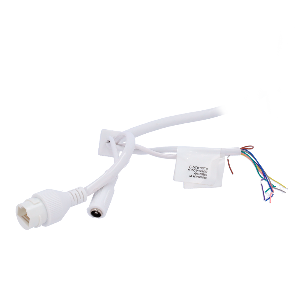 Caméra Bullet IP 1/3" Gamme Prime , Progressive Scan CMOS 5 Megapixel (2688x1520) Objectif 2.8mm 0 Lux IR Portée 80 m Micro intégré Algorithme IA