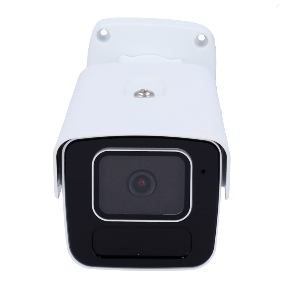 Caméra Bullet IP 1/3" Gamme Prime , Progressive Scan CMOS 5 Megapixel (2688x1520) Objectif 2.8mm 0 Lux IR Portée 80 m Micro intégré Algorithme IA