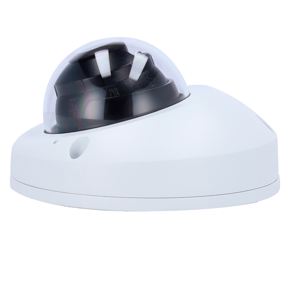 Caméra IP 4 Megapixel Gamme Prime 1/3" Progressive Scan CMOS Objectif 2.8 mm | IR LEDs Portée 30 m | Audio SIP, Smart Intrusion Prevention Comptage de personnes dans la zone