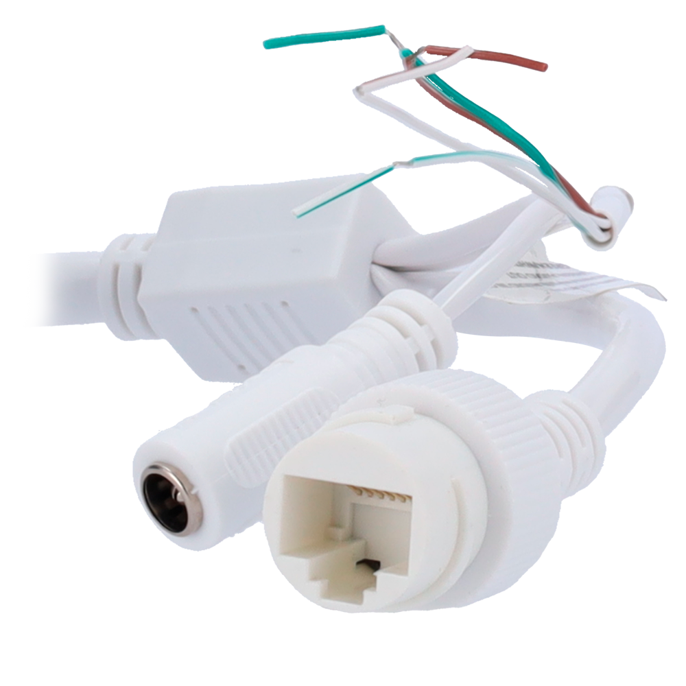 Caméra IP 4 Megapixel Gamme Prime 1/3" Progressive Scan CMOS Objectif 2.8 mm | IR LEDs Portée 30 m | Audio SIP, Smart Intrusion Prevention Comptage de personnes dans la zone