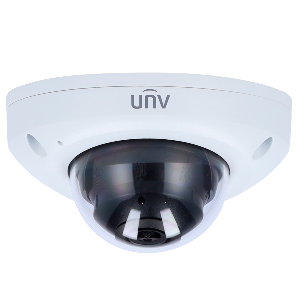 Caméra IP 4 Megapixel Gamme Prime 1/3" Progressive Scan CMOS Objectif 2.8 mm | IR LEDs Portée 30 m | Audio SIP, Smart Intrusion Prevention Comptage de personnes dans la zone