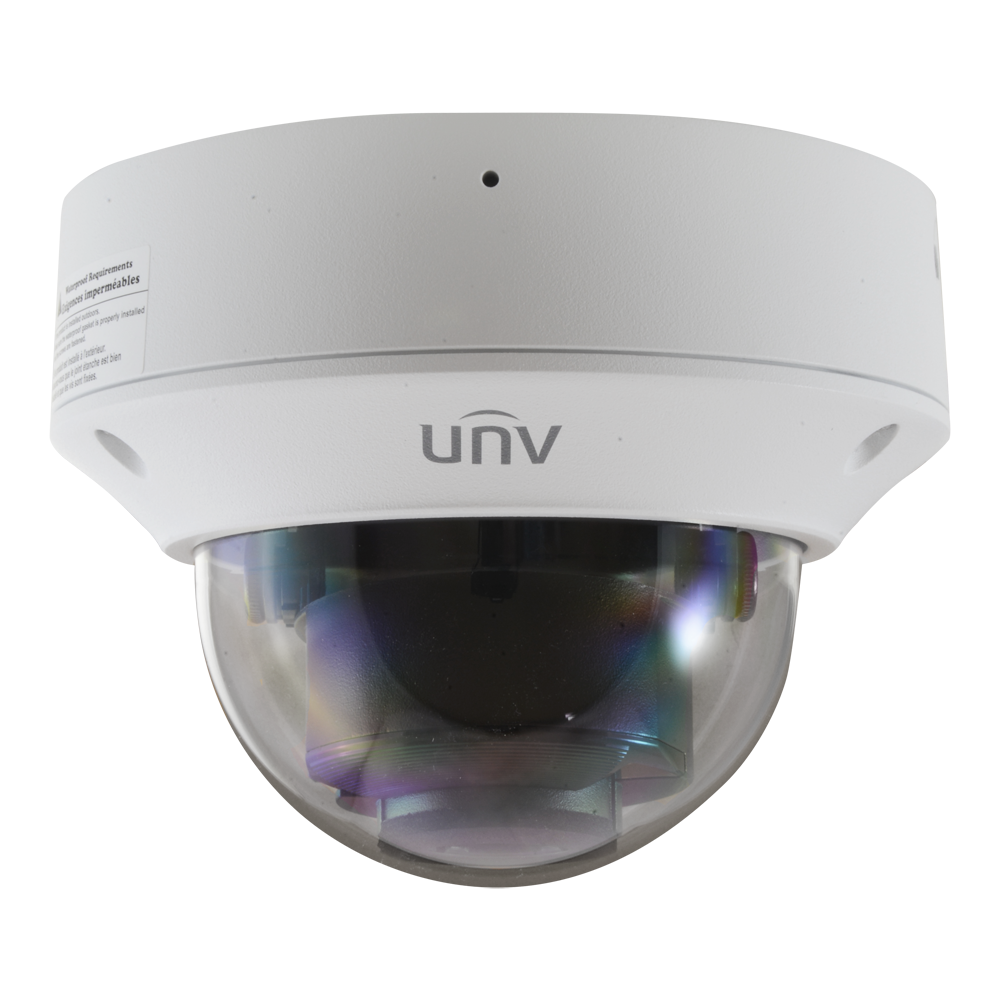 Caméra IP 8 Mégapixel - Gamme Prime - Objectif motorisé AF 2.8~12 mm / WDR - LED IR portée 40 m | Audio et alarmes - Algorithme IA | évite les fausses alarmes - Interface WEB, CMS, Smartphone et NVR