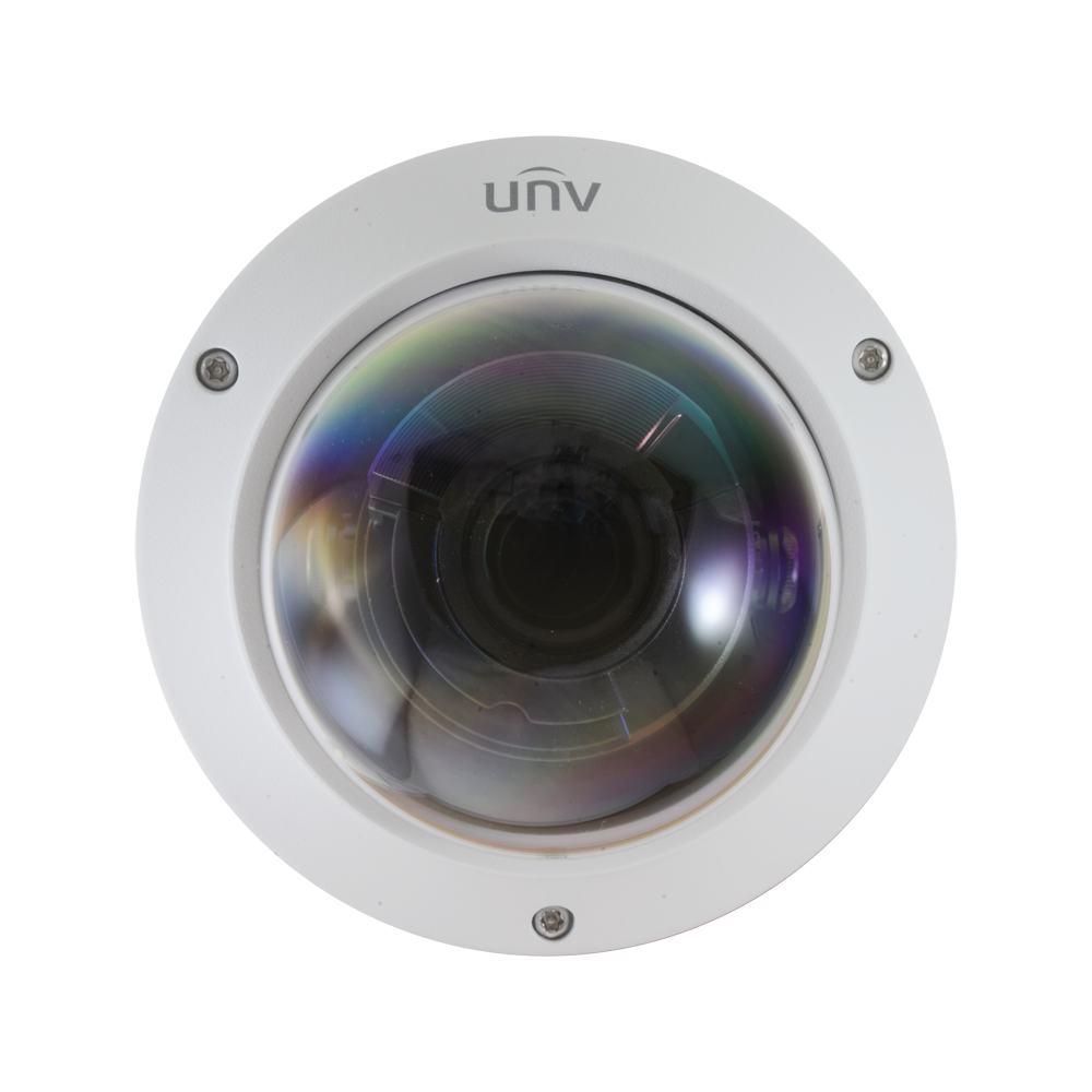 Caméra IP 8 Mégapixel - Gamme Prime - Objectif motorisé AF 2.8~12 mm / WDR - LED IR portée 40 m | Audio et alarmes - Algorithme IA | évite les fausses alarmes - Interface WEB, CMS, Smartphone et NVR