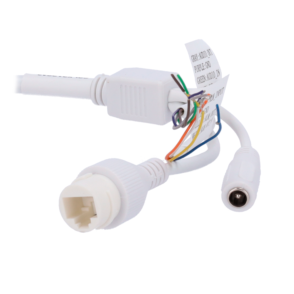 Caméra IP 4 Megapixel - Gamme Prime - Objectif 4 mm - IR LEDs portée 30 m | Audio et alarmes - Algorithme IA | évite les fausses alarmes - Interface WEB, CMS, Smartphone et NVR