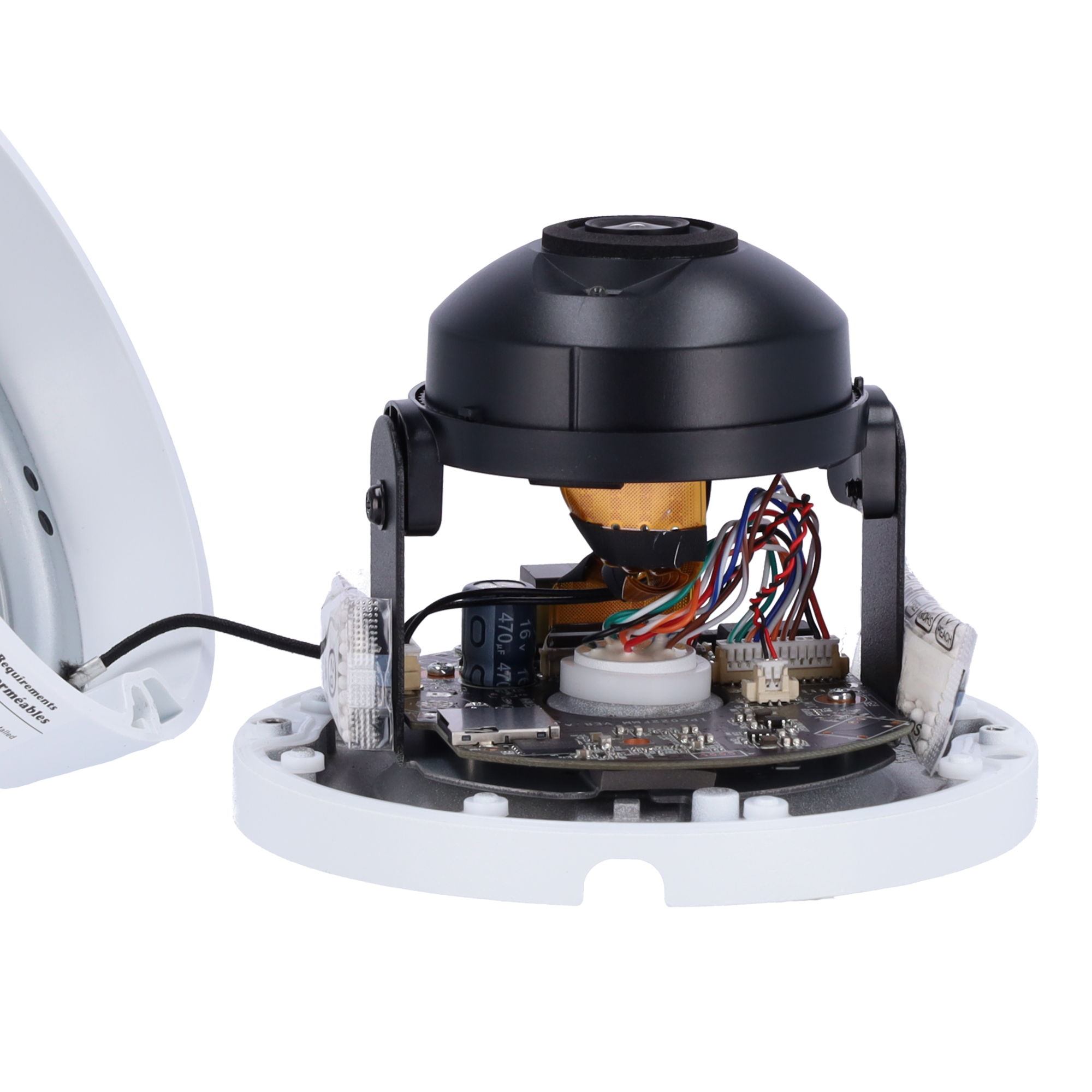 Caméra IP 5 Megapixel - Gamme Easy - 1/2.7" Progressive Scan CMOS - Objectif 2.8 mm - IR LEDs Portée 30 m - Interface WEB, CMS, Smartphone et NVR