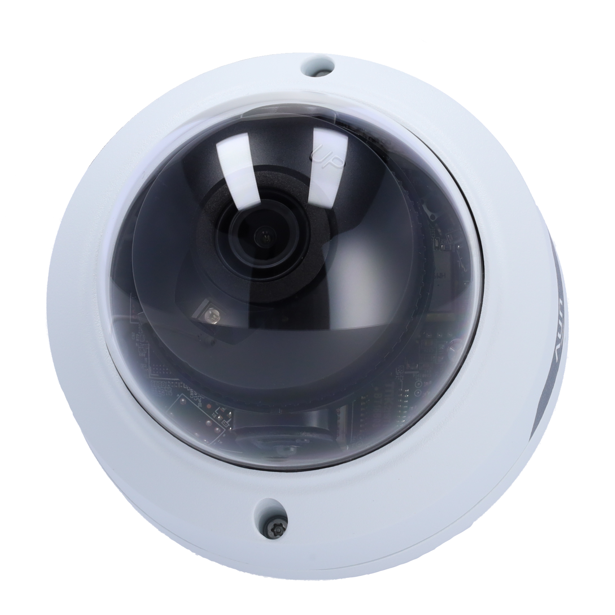 Caméra IP 8 mégapixels Gamme prime CMOS à balayage progressif 1/2,7" Objectif 2,8 mm | Portée IR 30 m | l'audio SIP, prévention intelligente des intrusions | Alarmes Comptage de personnes dans la zone