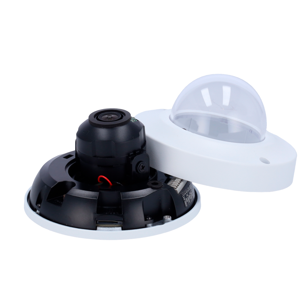 Caméra IP 4 Megapixel - Gamme Prime - 1/2.7" Progressive Scan CMOS - Objectif 2.8 mm - LED IR portée 30 m | Audio et alarmes - Interface WEB, CMS, Smartphone et NVR