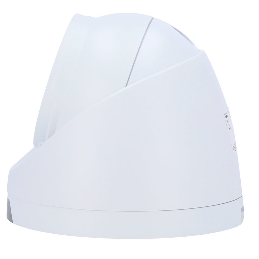 Caméra dôme IP-HD  Capteur 1/2,7" CMOS 8 MP  Résolution Max 4K 3840x2160px 15ips  Objectif fixe 2.8mm  Infrarouge Max 30 mètres  Ultra 265  WDR 120dB  3D DNR  IP67  VCA  Métal  Ultra POE  Microphone embarqué  Emplacement Micro SD Garantie 36 mois
