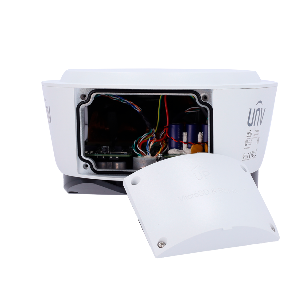 Caméra IP panoramique de 16 mégapixels (4800×2688) Gamme Pro CMOS à balayage progressif 1/1,8" Objectif 2,8 mm | 4 lentilles IR 30m | Alarmes Interface WEB, CMS, Smartphone et NVR