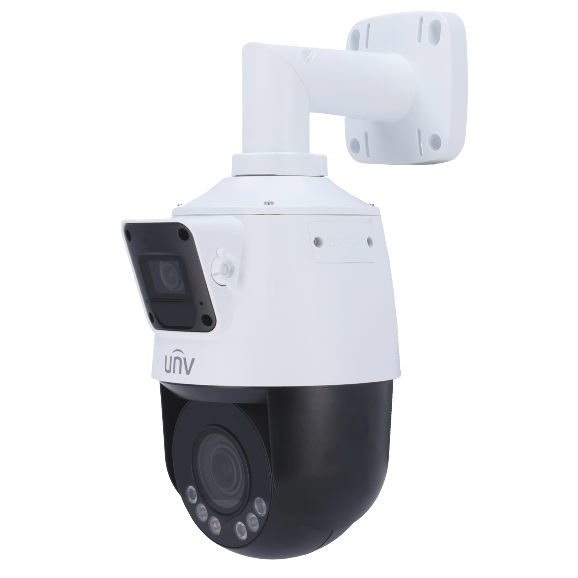 Caméra motorisé IP 2 Megapixel - Gamme Easy - 1/2.7" � Progressive Scan CMOS - Objectif 2.8~12mm (4X) | IR 50 m - Audio, PoE+, Micro SD - WEB, Software CMS, Smartphone et NVR