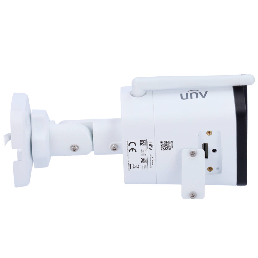 Kit de vidéosurveillance Uniview - Connexion Ethernet et WiFi - NVR 4 canaux IP - 4 caméras bullet IP67 - Plug &amp; Jouer | Wifi Cascade - Interface WEB, CMS, Smartphone et NVR