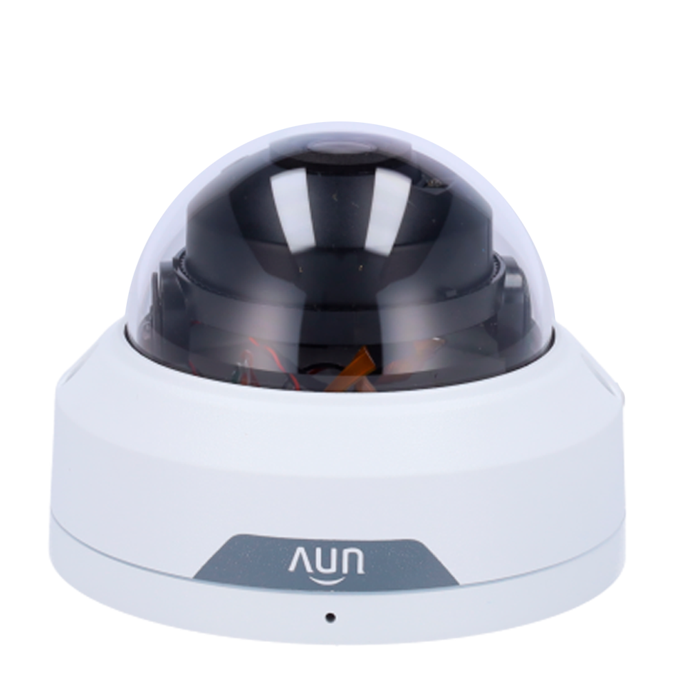 Kit de vidéosurveillance Uniview - Connexion Ethernet et WiFi - NVR 4 canaux IP - 4 caméras dômes IP67 - Plug & play - Interface WEB, CMS, Smartphone et NVR