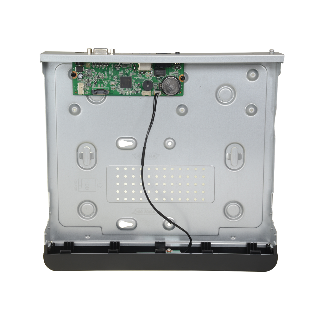 Enregistreur NVR pour caméra IP Gamme Easy 8 CH vidéo / Compression Ultra 265 Résolution maximale 8 Mpx Prise en charge des fonctions intelligentes Support 1 disque dur