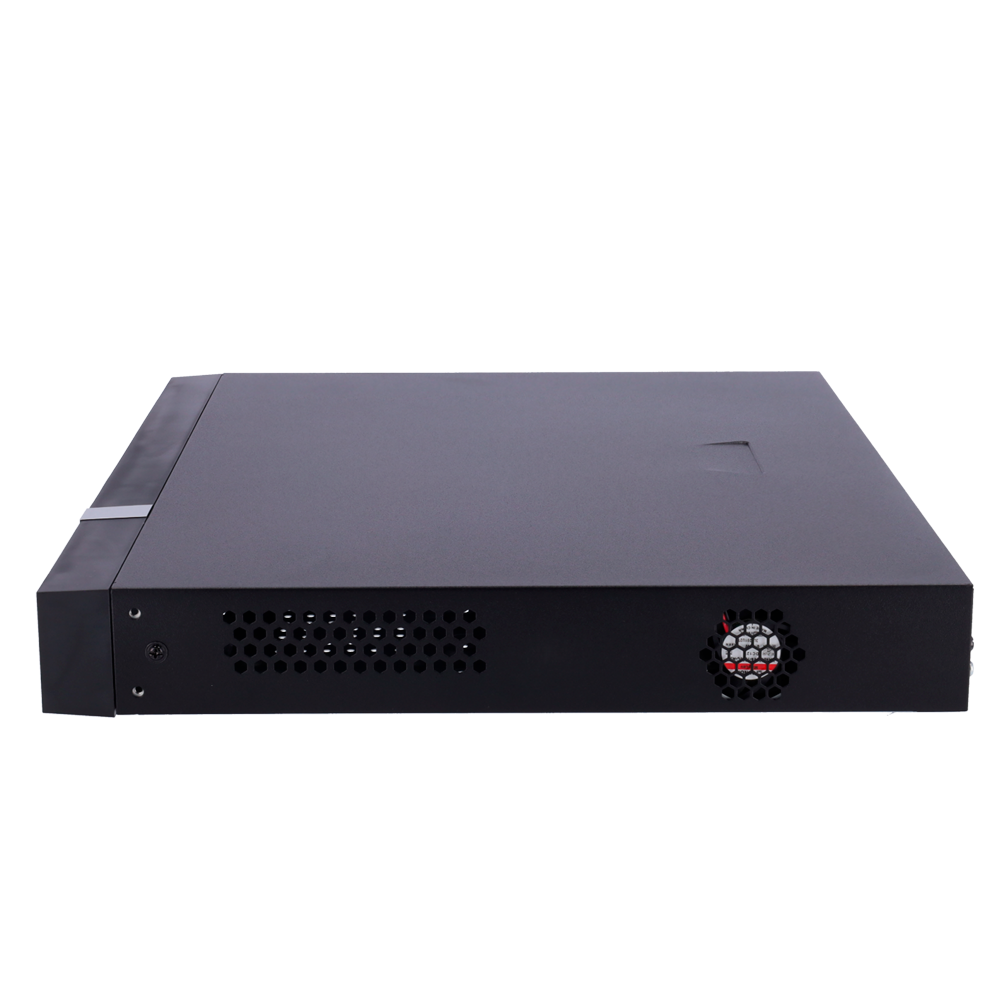 Enregistreur IP Uniview Gamme Prime Enregistreur NVR pour caméra IP Résolution jusqu'à 12 Mpx 16 canaux vidéo / Compression Ultra265 / 16 ports PoE Prend en charge SIP jusqu'à 4CH / Reconnaissance faciale 2HDD / Alarmes