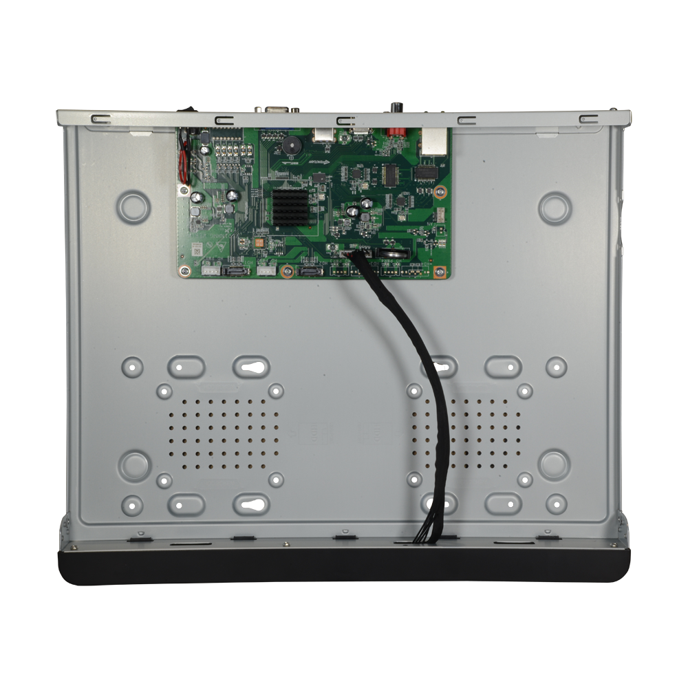 Enregistreur NVR pour caméra IP - Gamme Easy - 16 CH vidéo  / Compression Ultra 265 - Résolution maximale 8 Mpx - Supporte 2 disques durs