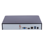 Enregistreur NVR pour caméra IP - Gamme Prime - 4 CH vidéo  / Compression Ultra H.265 - Résolution maximale 8Mpx - Bande passante 80 Mbps - Support 1 disque dur