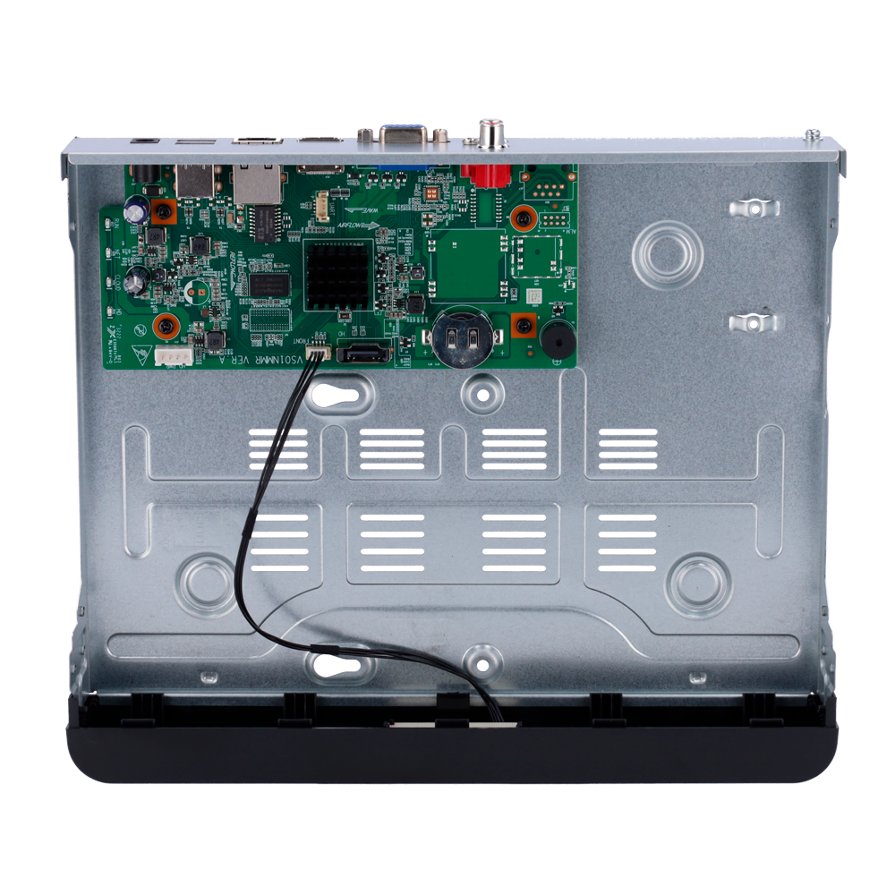 Enregistreur NVR pour caméra IP - Gamme Prime - 16 CH vidéo  / Compression Ultra H.265 - Résolution maximale 8Mpx - Bande passante 80 Mbps - Support 1 disque dur