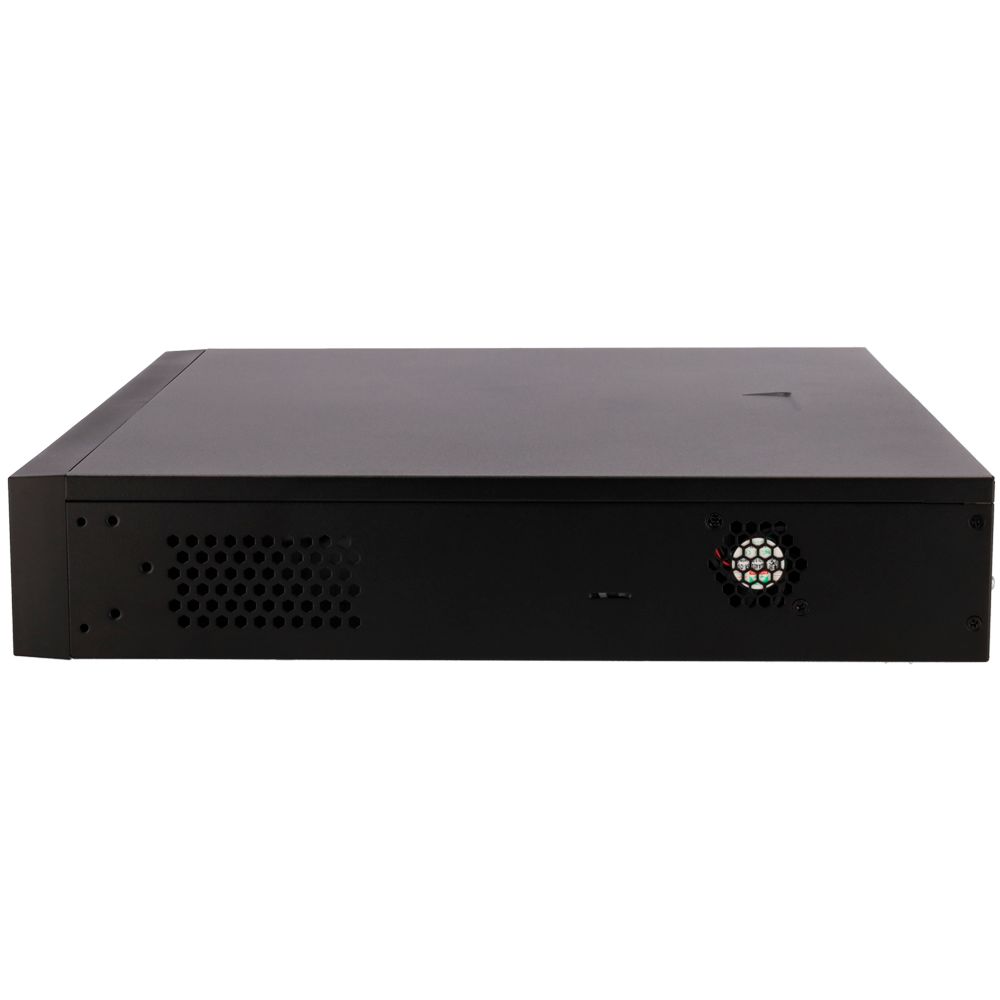 Enregistreur NVR pour caméra IP 16CH vidéo / Compression Ultra265 / 16 PoE Prend en charge SIP jusqu'à 4CH / Reconnaissance facial 4HDD / Prend en charge RAID / Alarmes