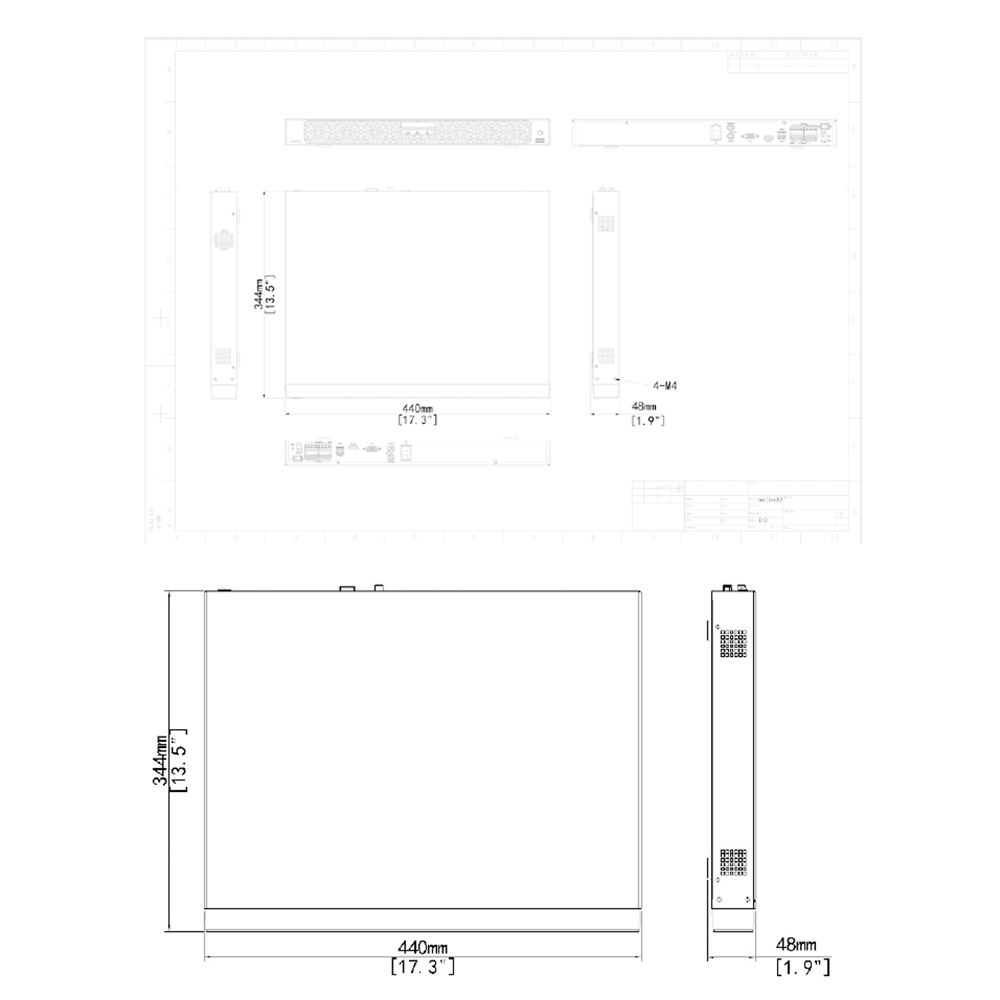 Uniview Gamme Prime Enregistreur NVR pour caméra IP Résolution jusqu'à 16Mpx 32CH vidéo / Compression Ultra265 Prend en charge SIP jusqu'à 4CH / Reconnaissance faciale 4HDD / Prend en charge RAID 1, 5 / Alarmes