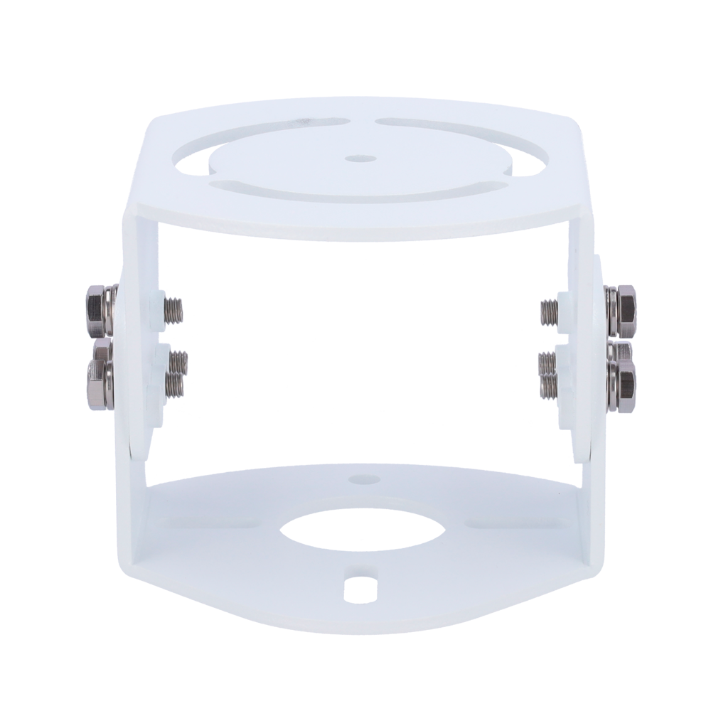 Support de poteau - Pour caméras 2D - Convient pour un usage extérieur / intérieur - Couleur blanche