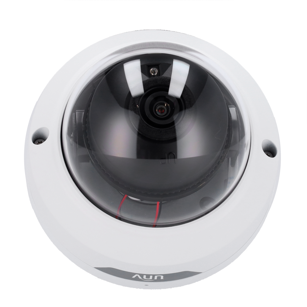 Caméra Dôme 4n1 Gamme Whale Résolution 5 Mégapixel Objectif 2.8 mm LightHunter IR portée 30 m IP67 IK10 Métal