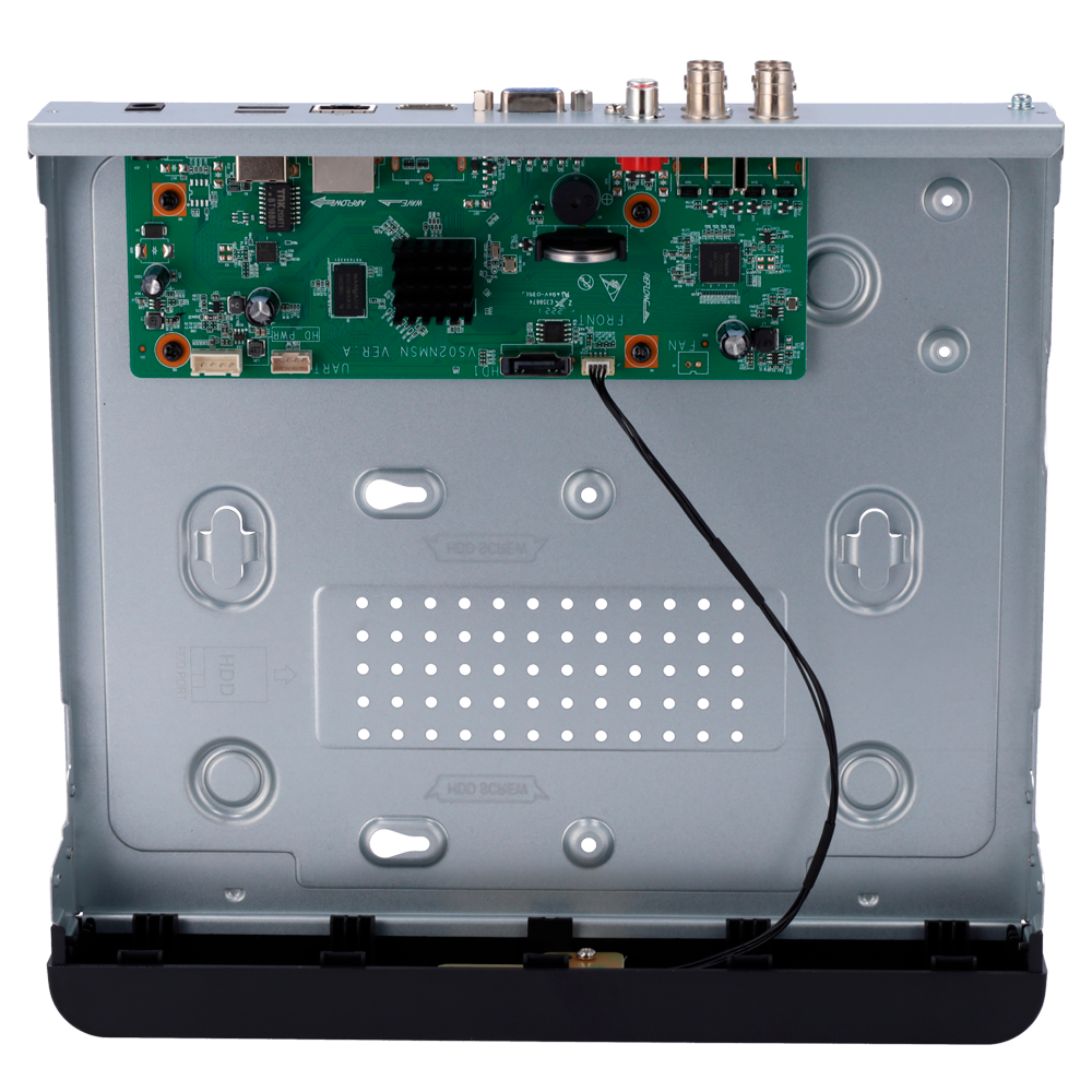 Enregistreur 5n1 - Uniview  - 4 CH HDTVI / HDCVI / AHD / CVBS + 2 extra IP - Audio  - Support 1 disque dur