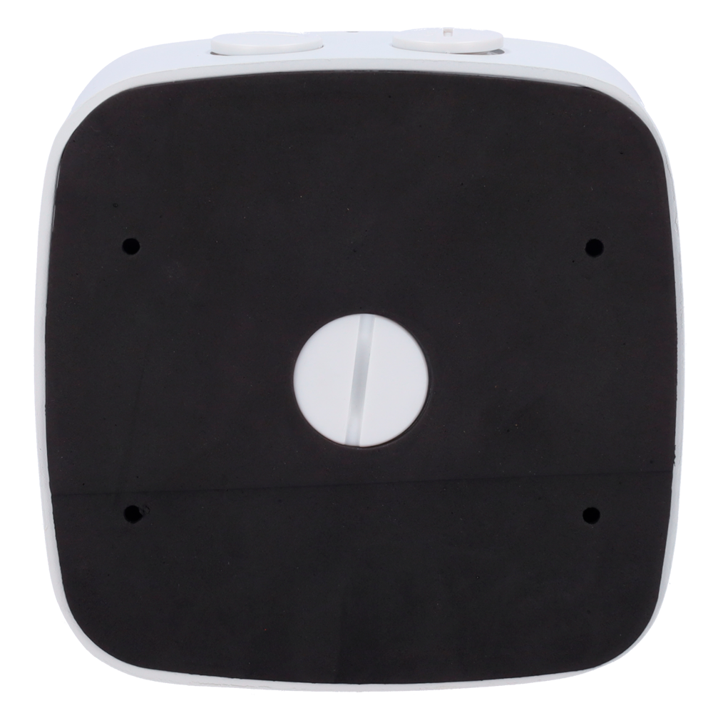 Boite de connexions - Pour caméras compactes ou dômes - Convient pour une utilisation en extérieur - Installation dans un plafond ou un mur - Couleur blanche - Passe câbles / Multiples orifices