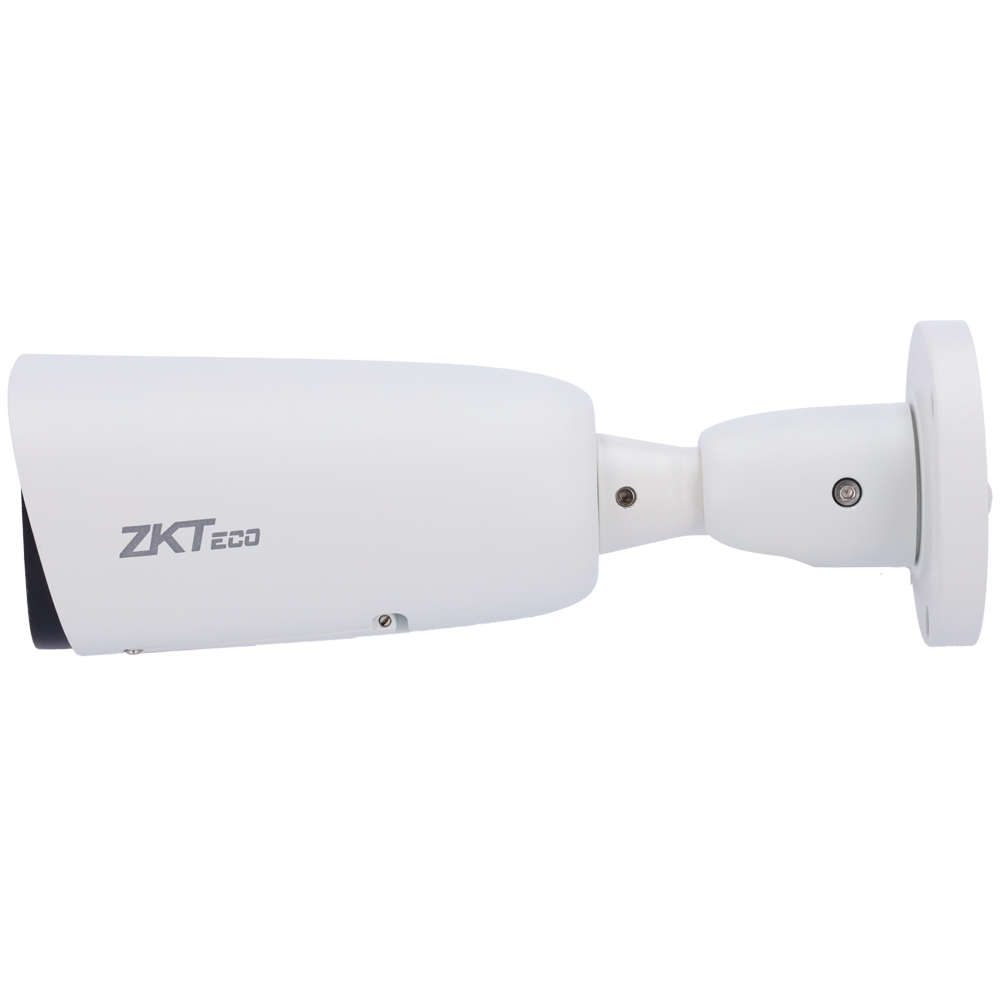 Caméra IP bullet 2 Mpx LPR 1/2.8” Sony STAVIS CMOS Fonction OCR (lecture de plaques d'immatriculation intégrée) Objectif motorisé 3.35~10.05 mm IR LED portée 50 m  RS485 Logiciel LPR embarqué  ZKBio CVSecurity 